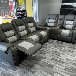 New sofa and loveseat in box buy now pay later $39 down no credit needed