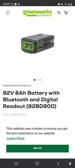Greenworks Battery