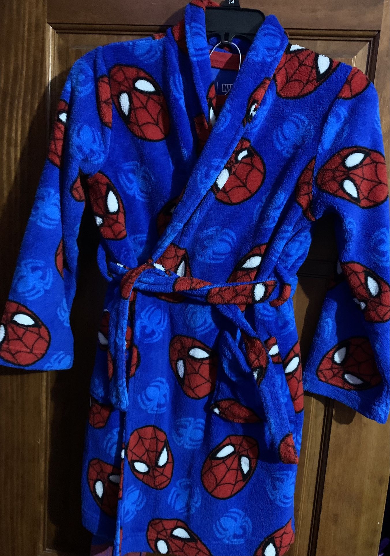 Boys Spiderman robe
