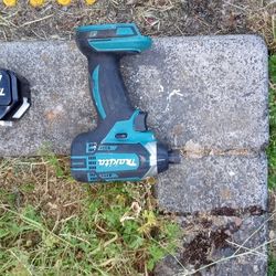 Makita Impact And Battery 