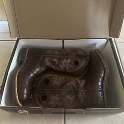 New In Box Double H Steel Toe Work Boots