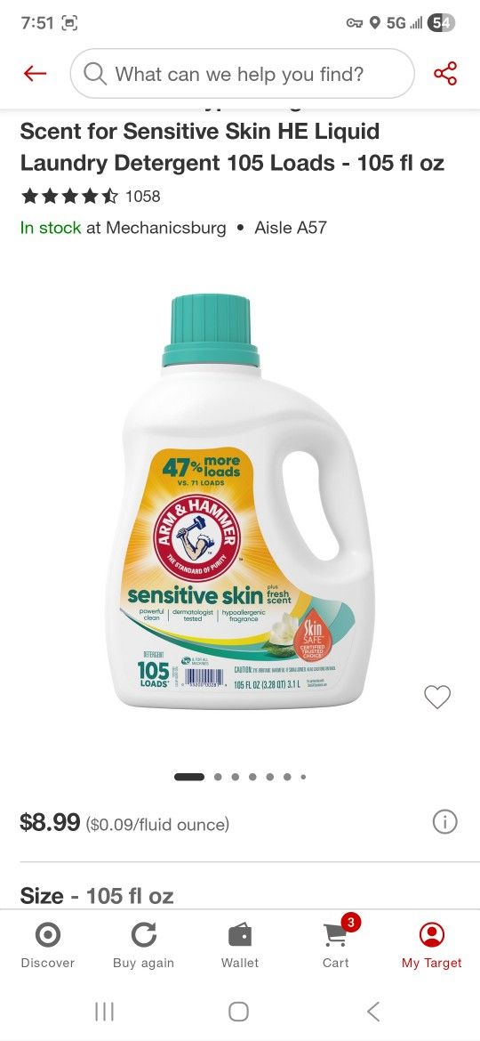 Arm & Hammer Detergents