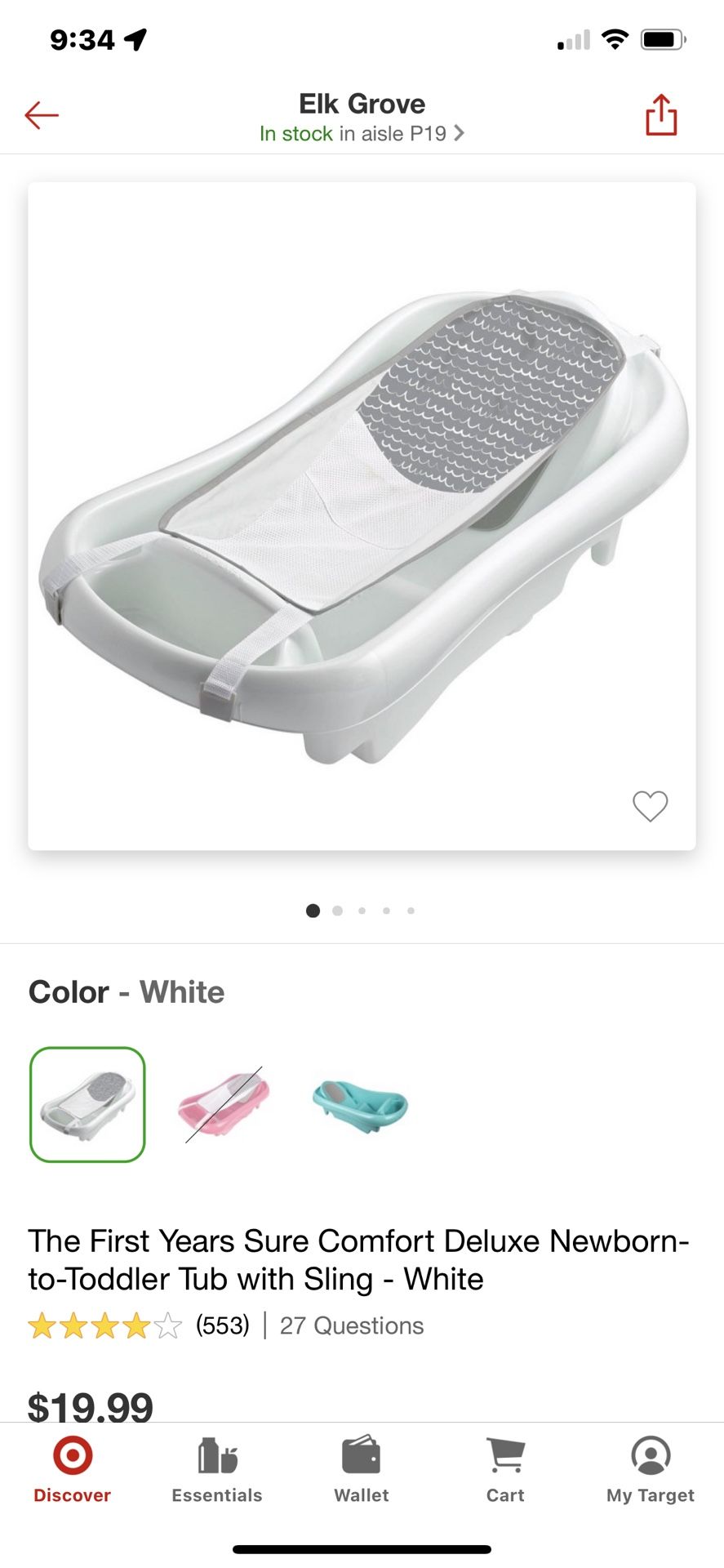 Bathtub For Newborns-Toddlers