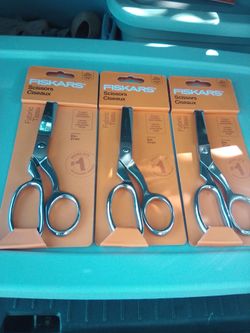 Fiskars 8-Inch Fabric Scissors – Set of 3