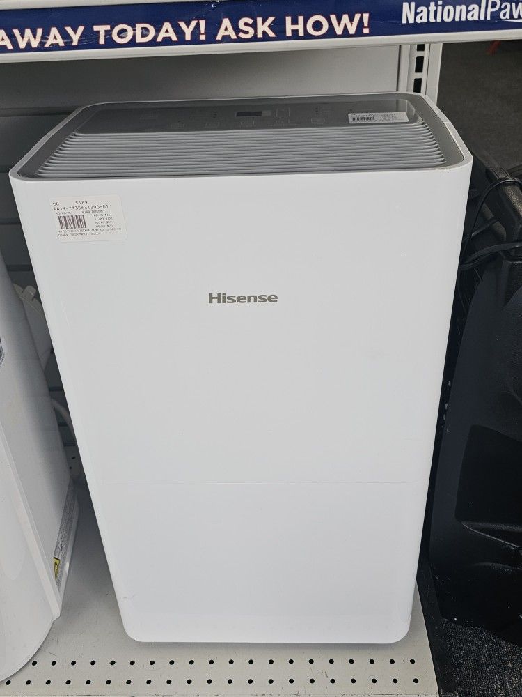 Hisense Dehumidifier. ASK FOR RYAN. #4(contact info removed)290-01