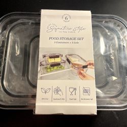 Signature Style Food Storage Set 