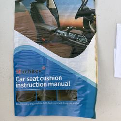 Muchkey Car Seat Cushion – Comfort Pad for Driving