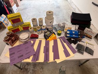 Sandpaper and Refinishing Pad Bundle