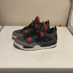 Air Jordan 4 Retro Infrared, Size 10, 