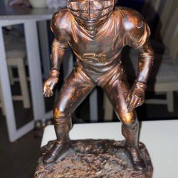 Ceramic Football Statue 