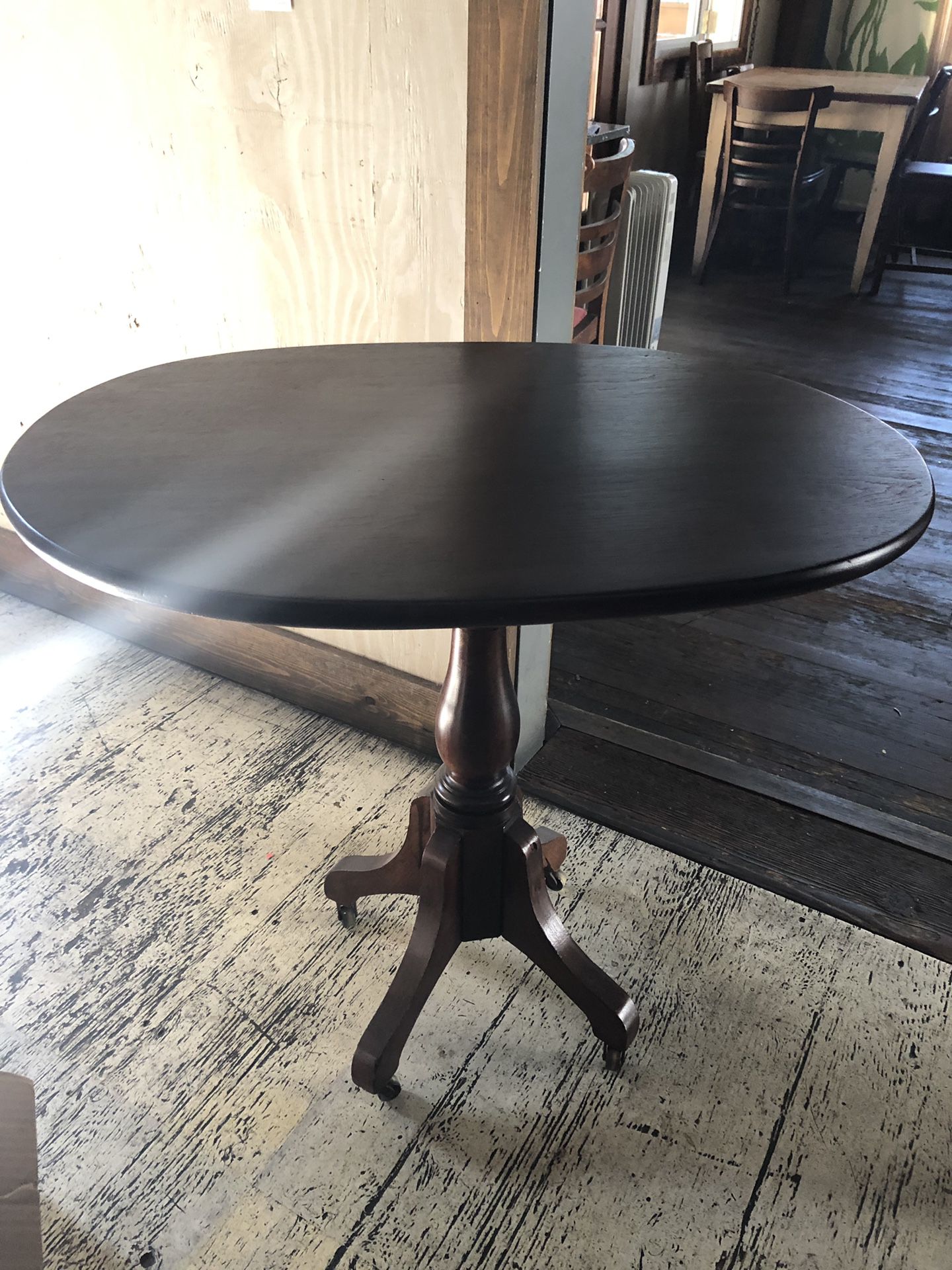 Antique small foyer table