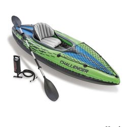 One Person Inflatable Kayak, Brand New, Box Never Opened