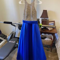 Blue Prom Dress