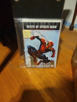 Death Of Spiderman Comic 