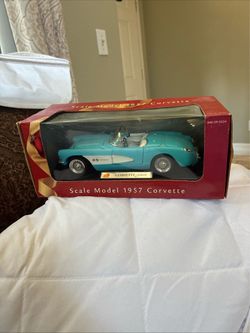Scale model 1957 corvette