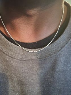 Sterling Ball Chain 