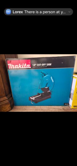 Makita 14 cut off saw  Lw 1401