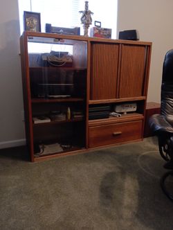Oak Entertainment Center