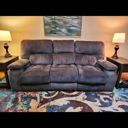 7ft Reclining Sofa 