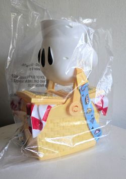 Disney Parks Mickey & Minnie's Runaway Railway Perfect Picnic Basket Popcorn Bucket