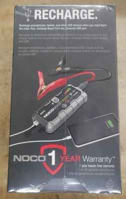 NOCO Boost Sport GB20 500A 12V UltraSafe Portable Lithium Battery Jump Starter . NEW. f(contact info removed)3.