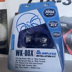 Soundstream 0 Gauge Amp Kit 