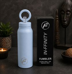 24 oz Insulated Tumbler – Keeps Drinks Hot & Cold – Available in Sky Blue,  – 1 Pack