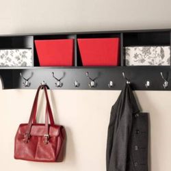 Entry Organizer Black New 