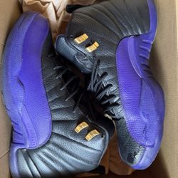 Jordan 12 Purple Field Size 9.5