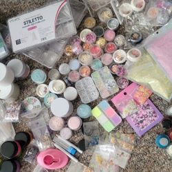 Polish Rack, Footspa And Goodies For NAILS