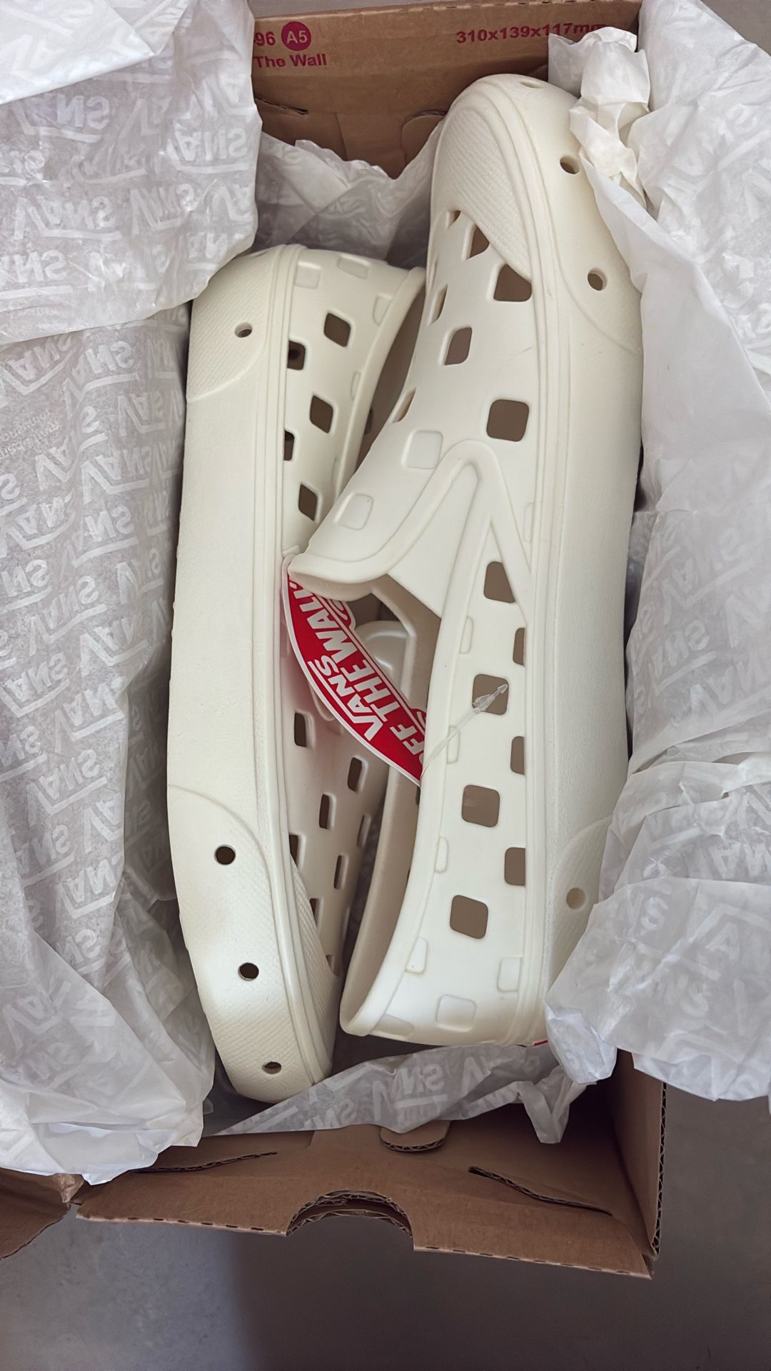 Vans Slip On Track Shoes Mens Size 8 Womens 9.5