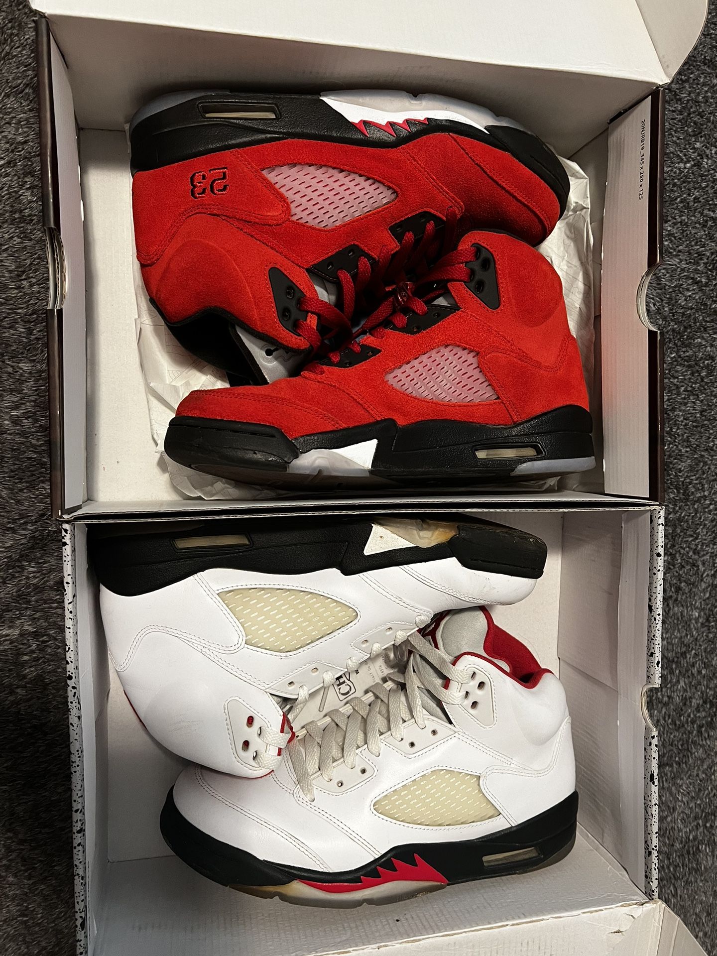 For sale Two Jordan 5s Size 8.5 Both For 280
