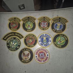 11 Military Patches