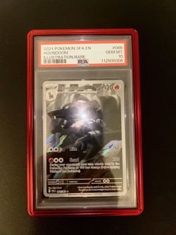 2024 Pokemon SFA EN Houndoom Illustration Rare PSA 10 Gem MT