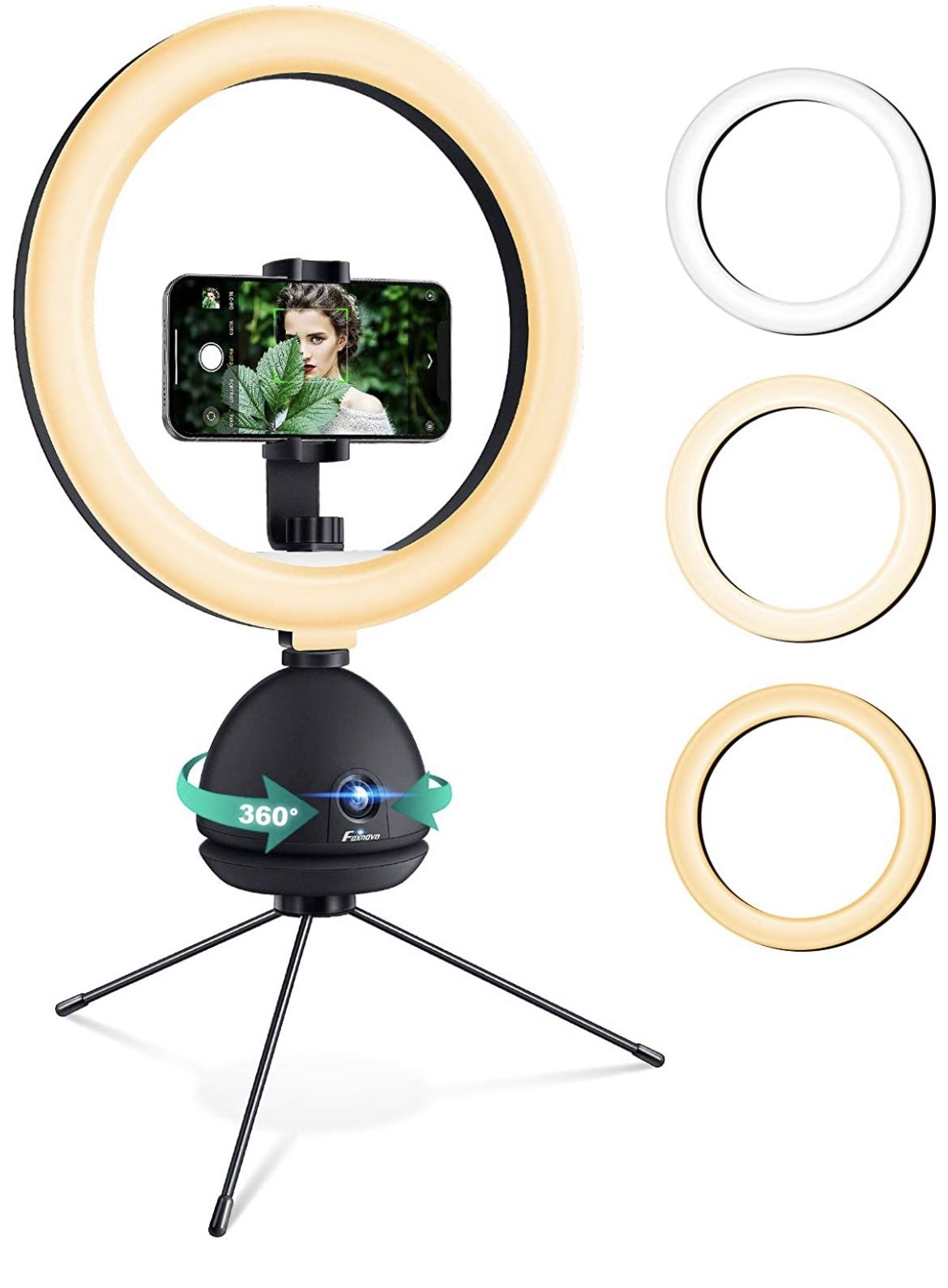 Tracking Camera with Ring Light