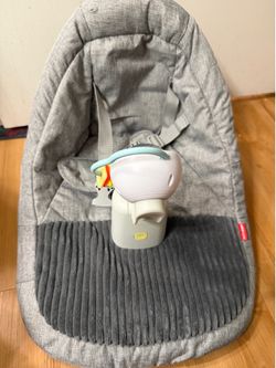 Silver Lining Cloud Upright Activity Floor Seat - Grey