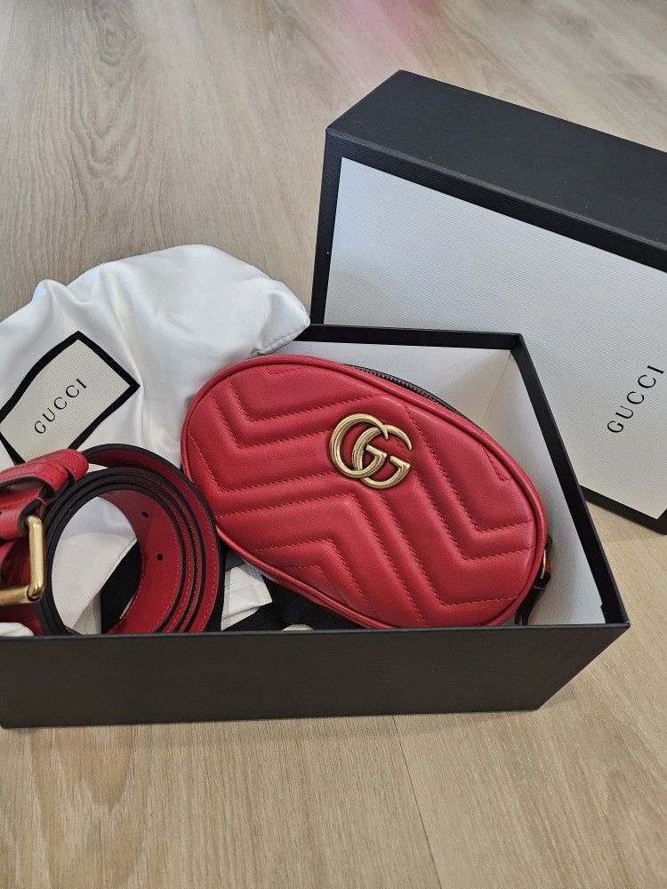 Gucci Marmont Belt Bag
