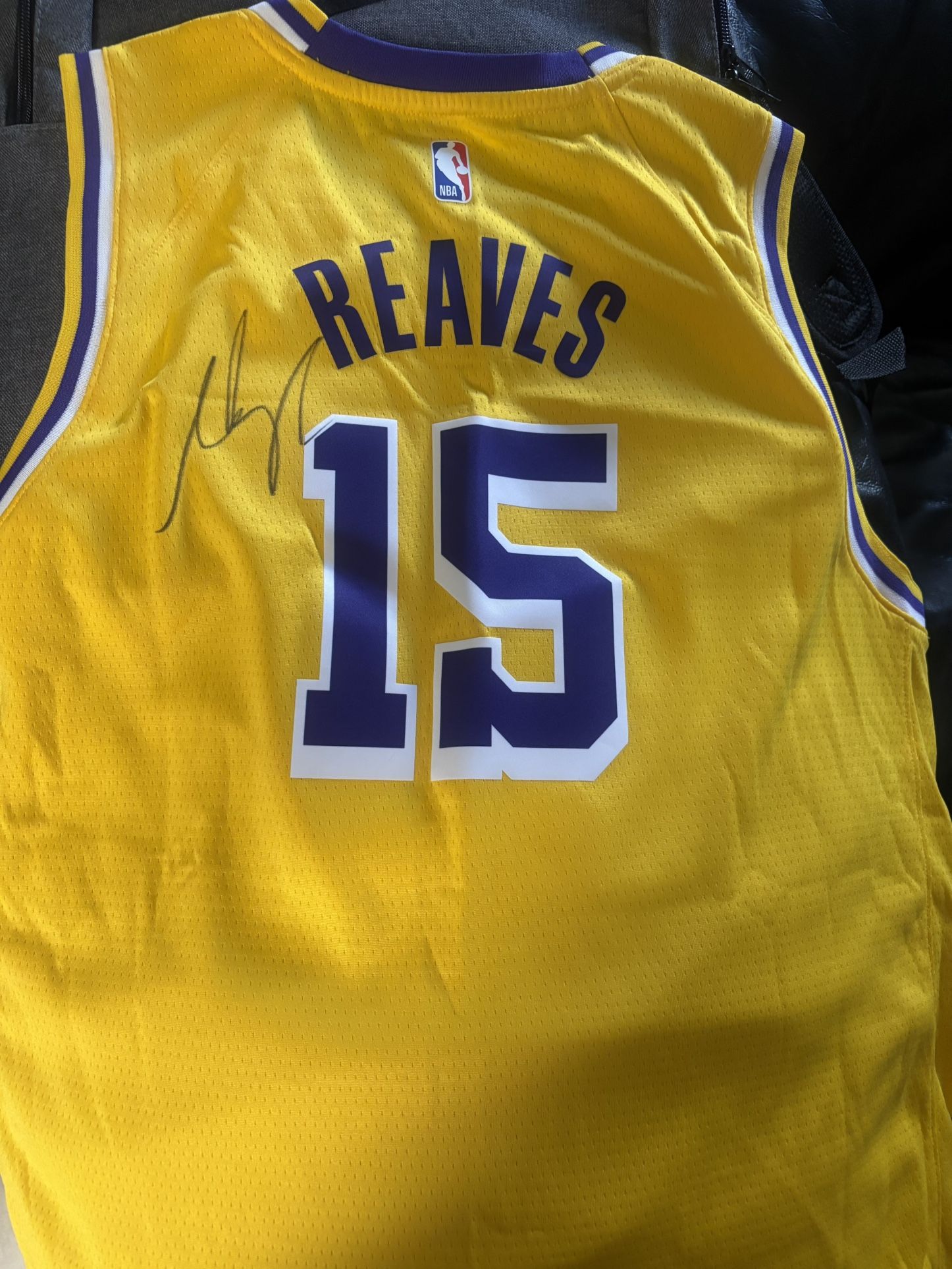 Authentic Signed Lakers Jersey