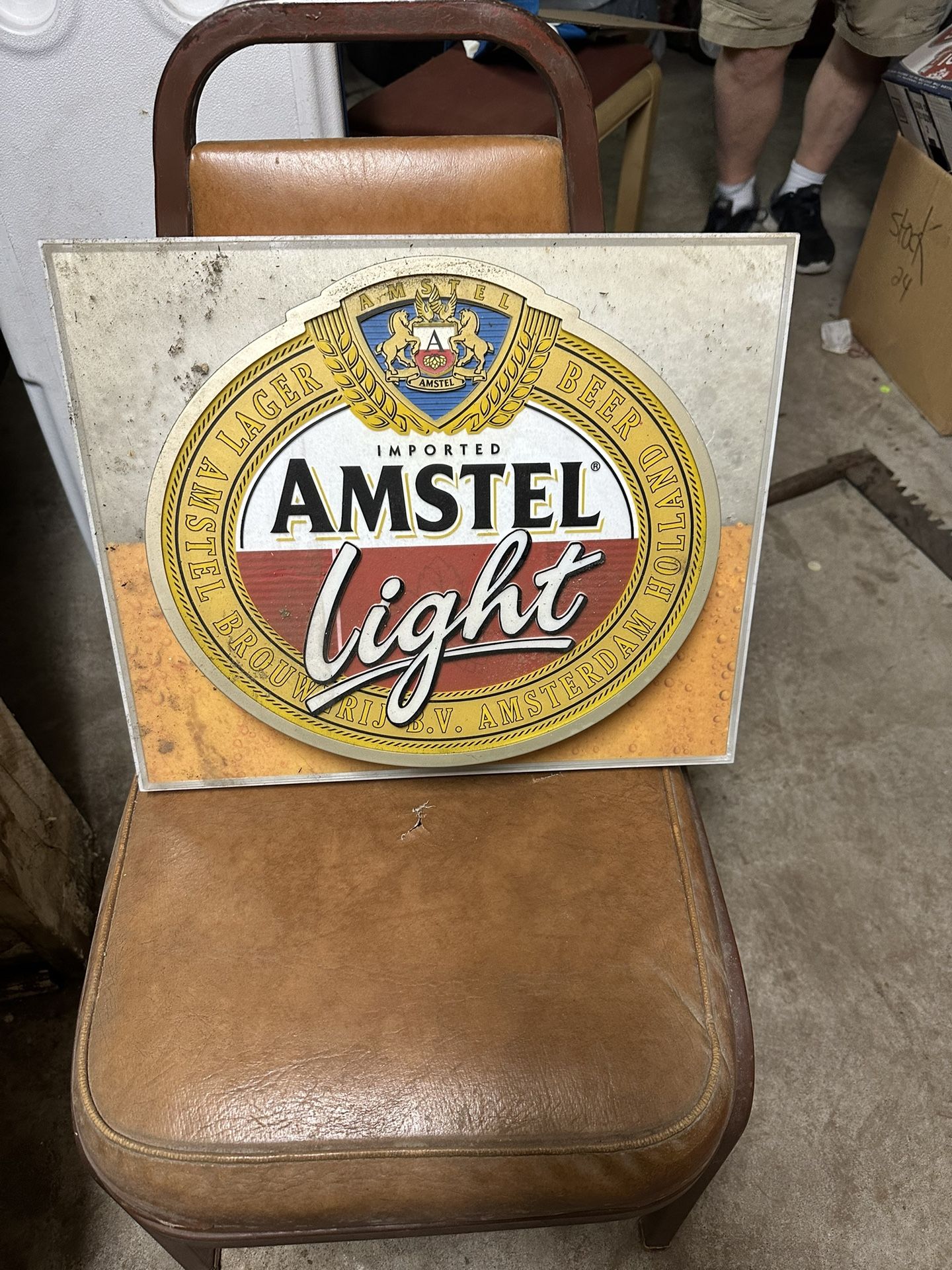 Non Electric Beer Sign