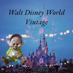 Extremely Rare! Walt Disney Snow White Dopey Sitting with Diamond Bank Statue