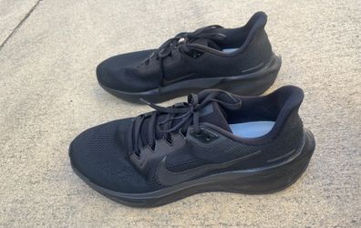 Nike Men's Air Zoom Pegasus 41 "Triple Black / Anthracite" - Size 12