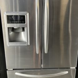Kitchen Aid Stainless Steel French Door Fridge 
