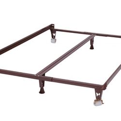 King Metal Bed Frame with middle support new
