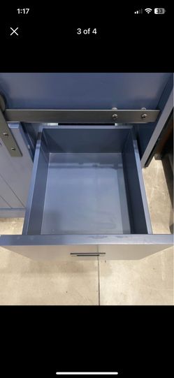 Dark Blue Vanity 30”