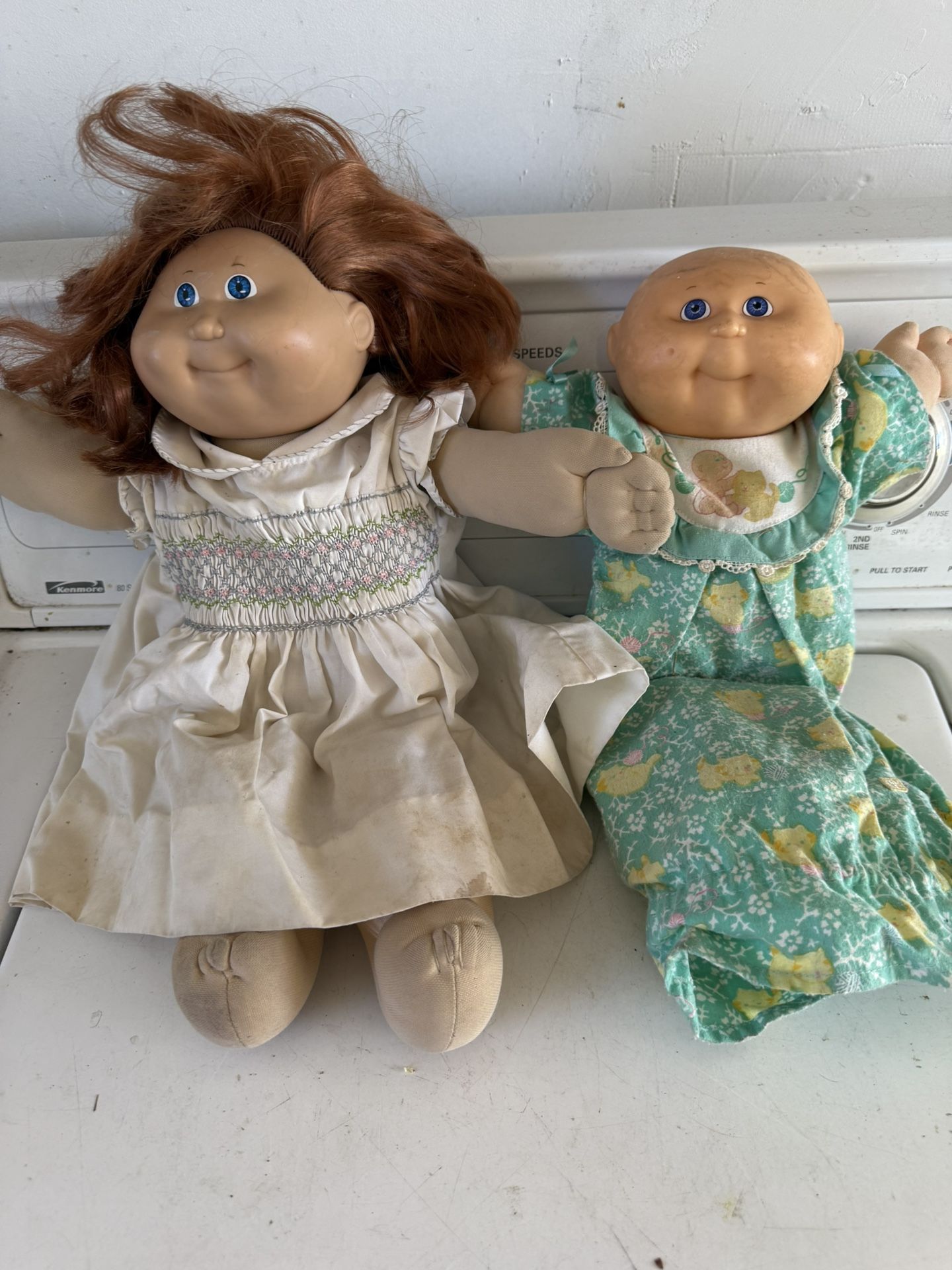 BOTH Vintage Cabbage Patch Doll Dolls BOTH FOR