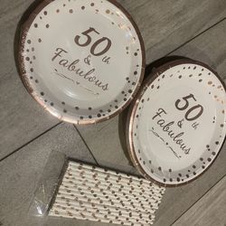 50th Birthday Supplies 