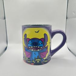 Disney Lilo and Stitch Vampire Ceramic Glitter Mug 14oz