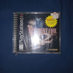 Resident Evil2 Black Label Ps1 Sealed