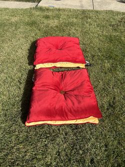 Floor Cushions Measures 26in” x 26in” Red & Yellow Color (New With Tags)