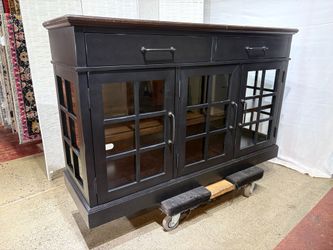 BAYSIDE FURNISHINGS Harry 60" Accent Cabinet
